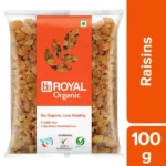 Royal Organic - Raisins/Ona Drakshi/Kismis, 100 g